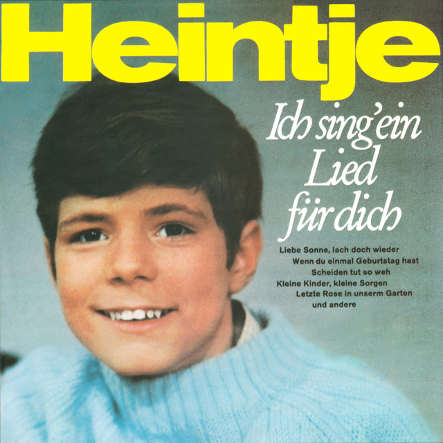 Heintje Klein Sein Das Ist Schon