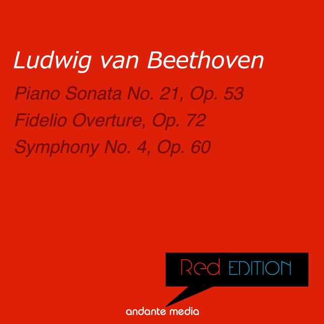 Red Edition - Beethoven: Piano Sonata No. 21, Op. 53 & Symphony No. 4, Op. 60 Albumcover