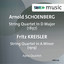 Schoenberg & Kreisler: String Quartets Albumcover