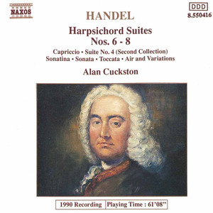 Harpsichord Suites nos. 6 - 8 cover