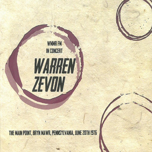 WMMR-FM In Concert (The Main Point, Bryn Mawr, Pennsylvania June 20th 1976) [Live] album