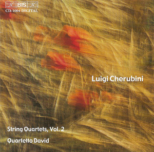 Cherubini: String Quartets Nos. 3 in D Minor and 4 in E Major Albumcover