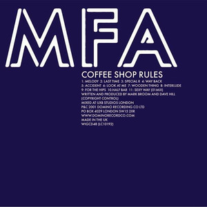 Coffee Shop Rules Albumcover