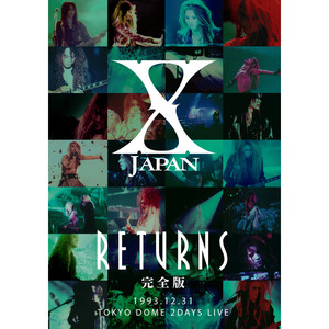 X JAPAN RETURNS 完全版 1993.12.31 cover