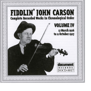 Fiddlin John Carson Vol. 4 1926 - 1927 album