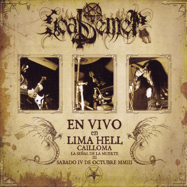 En Vivo En Lima Hell cover