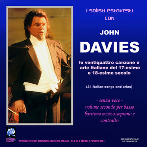 24 Italian Songs and Arias - Backing Tracks - Volume 2 - Low Keys Albumcover