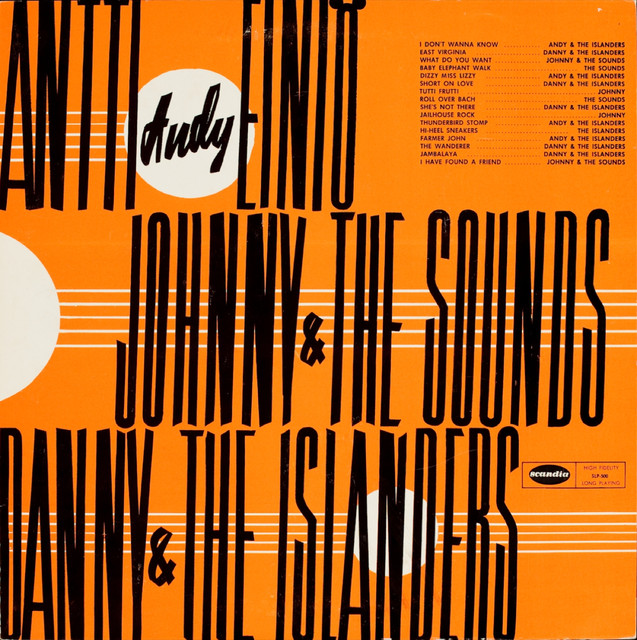 Antti Einiö, Johnny & The Sounds, Danny & The Islanders