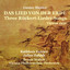 Mahler: Das Lied von der Erde, Three Rückert-Lieder Songs [1952] Albumcover