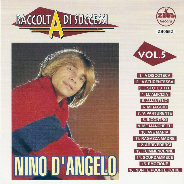 Raccolta di successi, vol. 5 (The Best of Nino D'Angelo Collection) Albumcover