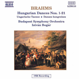 Hungarian Dances nos. 1-21 cover