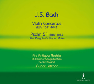 Bach: Violin Concertos, BWV 1041-1043 - Psalm 51, BWV 1083 album