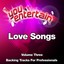 Love Songs - Professional Backing Tracks, Vol. 3 Albumcover