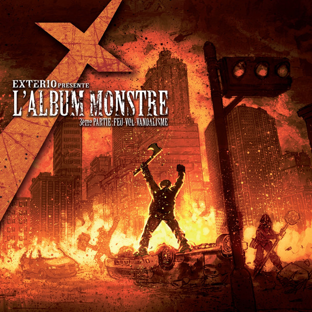 L'album Monstre - 3ème Partie : Feu - Vol - Vandalisme cover