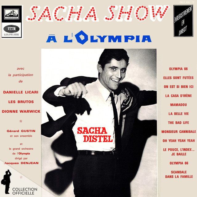 Sacha Show à L'olympia (1966) cover