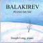 Balakirev Piano Music Albumcover