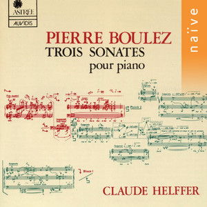 Trois sonates pour piano cover