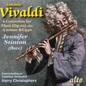 Vivaldi: 6 Concerto for Flute, Op.10 cover