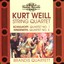 Schulhoff / Weill / Hindemith: String Quartetts Albumcover