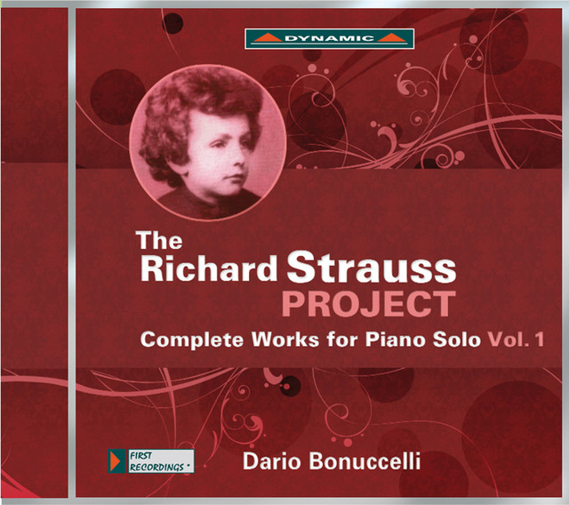 The Richard Strauss Project: Complete Works for Piano Solo, Vol. 1 Albumcover