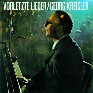 Vorletzte Lieder cover