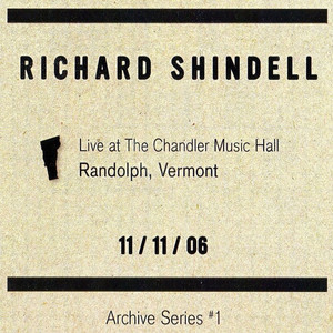 Live at the Chandler Music Hall Randoph Vermont 11/11/06 cover