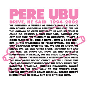 Drive He Said: 1994 - 2002 (Sampler) album