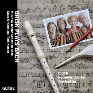 Brisk Plays Bach album