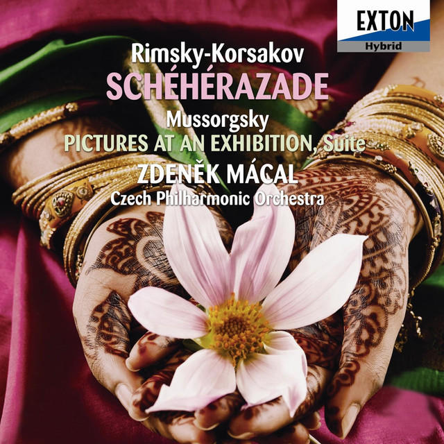 Rimsky-Korsakov: Scheherazade, Mussorgsky: Pictures At An Exhibition, Suite arranged by Maurice Ravel Albumcover