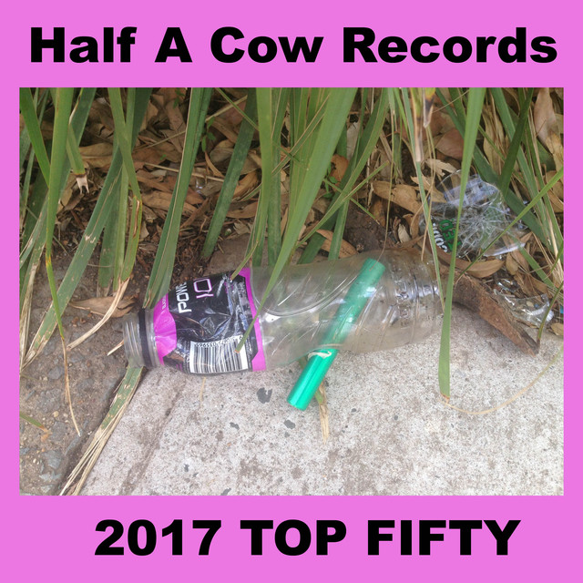 Half A Cow Records 2017 Top Fifty cover