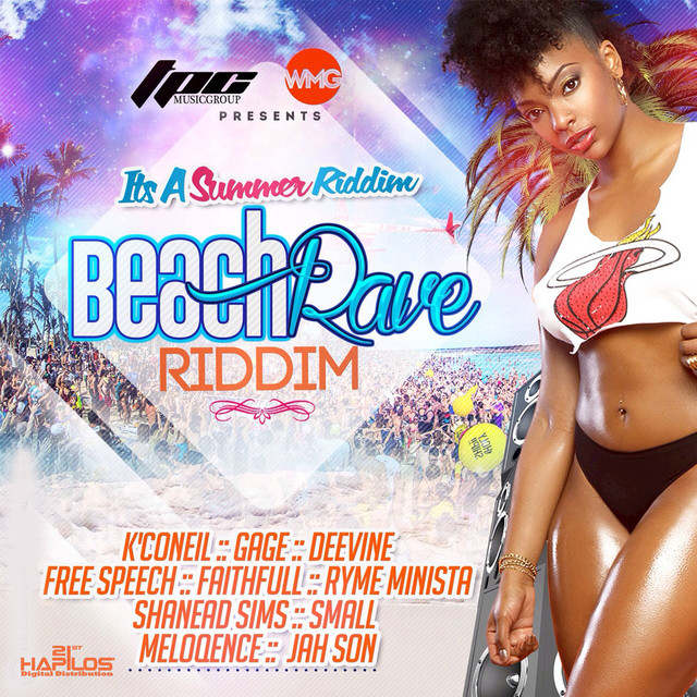 Beach Rave Riddim Albumcover