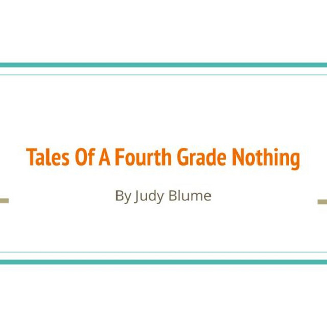 Tales Of A Fourth Grade Nothing by Judy Blume | Podcast on Spotify