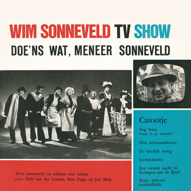 Doe 'ns Wat, Meneer Sonneveld Albumcover