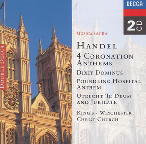 4 Coronation Anthems, etc. (Choir of King's College, Winchester Cathedral, Christ Church Cathedral) cover