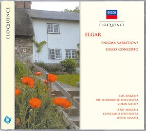 Elgar: Enigma Variations; Cello Concerto album