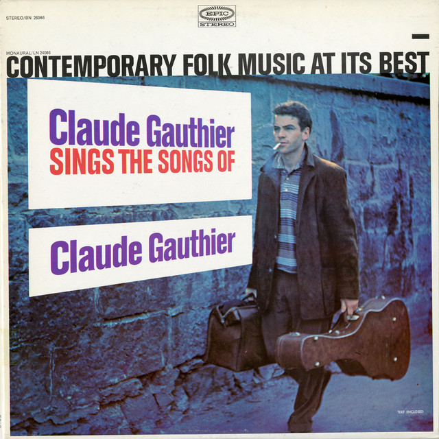 Sings The Songs Of Claude Gauthier cover