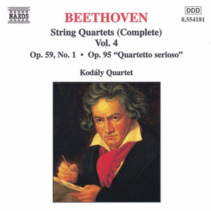 String Quartets Op. 95 / Op. 59 No. 1 cover