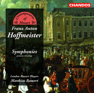 Hoffmeister: Symphonies in G Major / E Major / D Major album