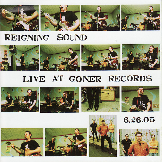 Live At Goner Records cover