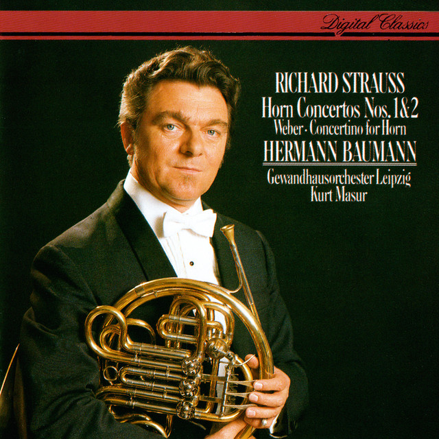 Richard Strauss: Horn Concertos Nos. 1 & 2 / Weber: Concertino For Horn & Orchestra Albumcover