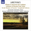 Arensky, A.: Piano Concerto / Ryabinin Fantasia / To the Memory of Suvorov / Symphonic Scherzo Albumcover
