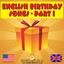 English Birthday Songs - Part 1 Albumcover