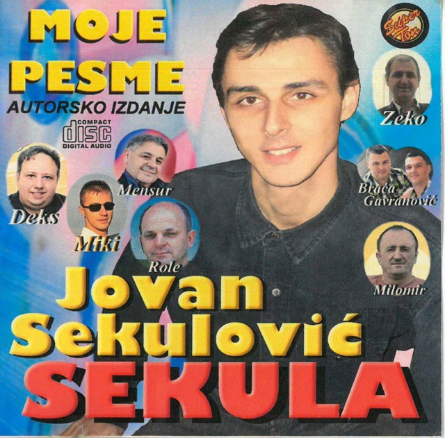 Moje Pesme - Jovan Sekulovic Sekula Albumcover