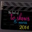 The Best of TV Shows and Movies 2014 Albumcover