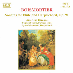 Sonatas for Flute and Harpsichord, op. 91 cover