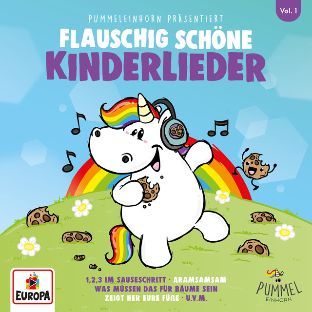 Musik Album: 'Pummeleinhorn präsentiert flauschig schöne Kinderlieder' von  Lena, Felix & die Kita-Kids