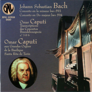 Bach: Concertos et transcriptions pour orgue (Les grandes orgues de la Basilique Santa Rita, Torino) album