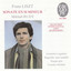 Liszt: Sonate en si mineur Albumcover