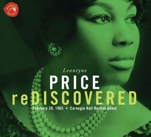 Leontyne Price Rediscovered album