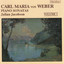 Weber: Piano Sonatas Volume 1 Albumcover